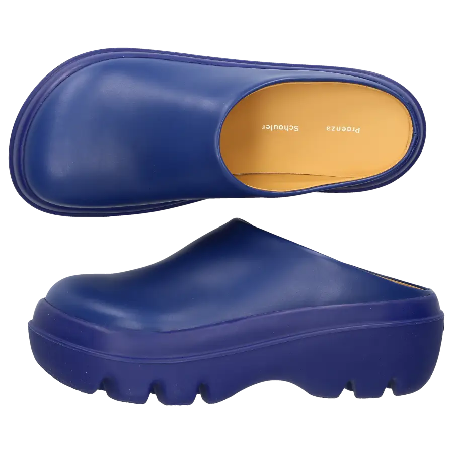 JW. Anderson - Pantoletten PS38005A Kalbsleder - blau