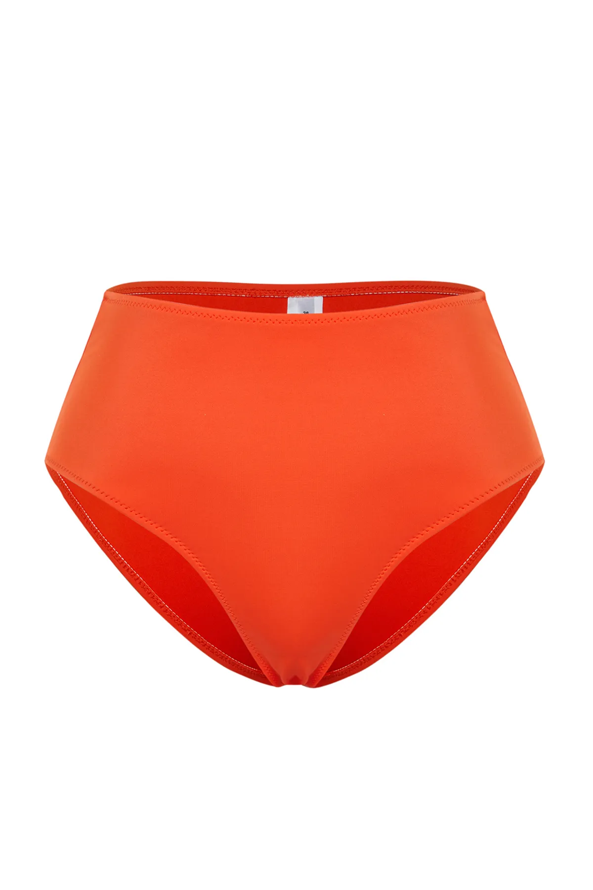 Trendyol Collection  Rote Hipster-Bikinihose mit hoher Taille TBESS21BA0057