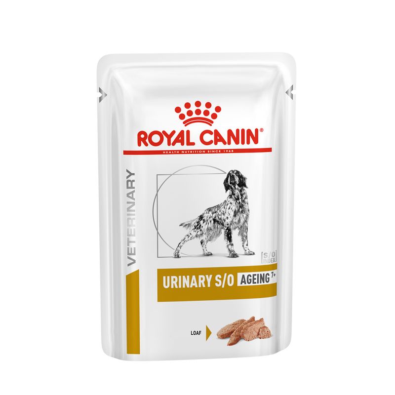 Royal Canin Veterinary Canine Urinary S/O Ageing 7+ Mousse