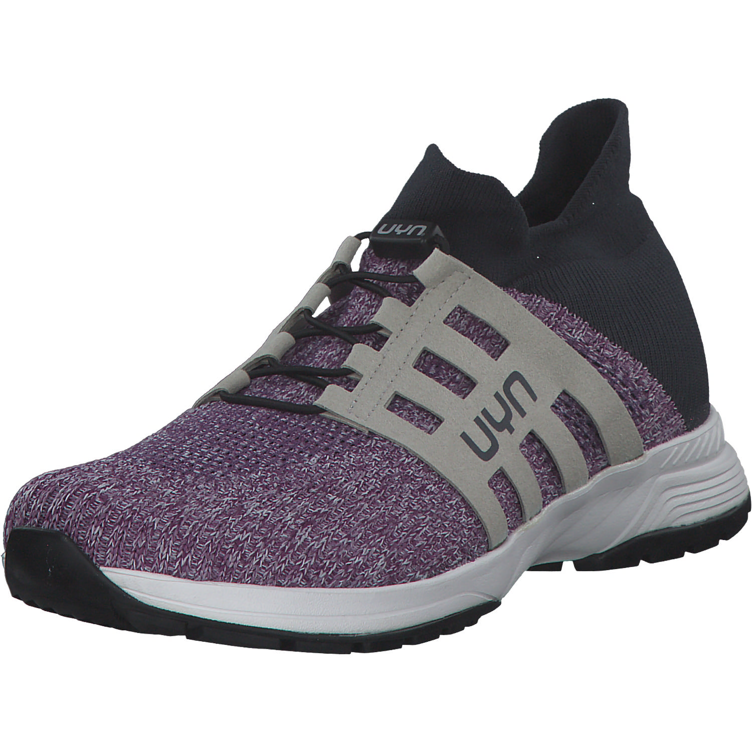 UYN Y100044, Slip-On-Sneaker, Damen, violet melange/antracite