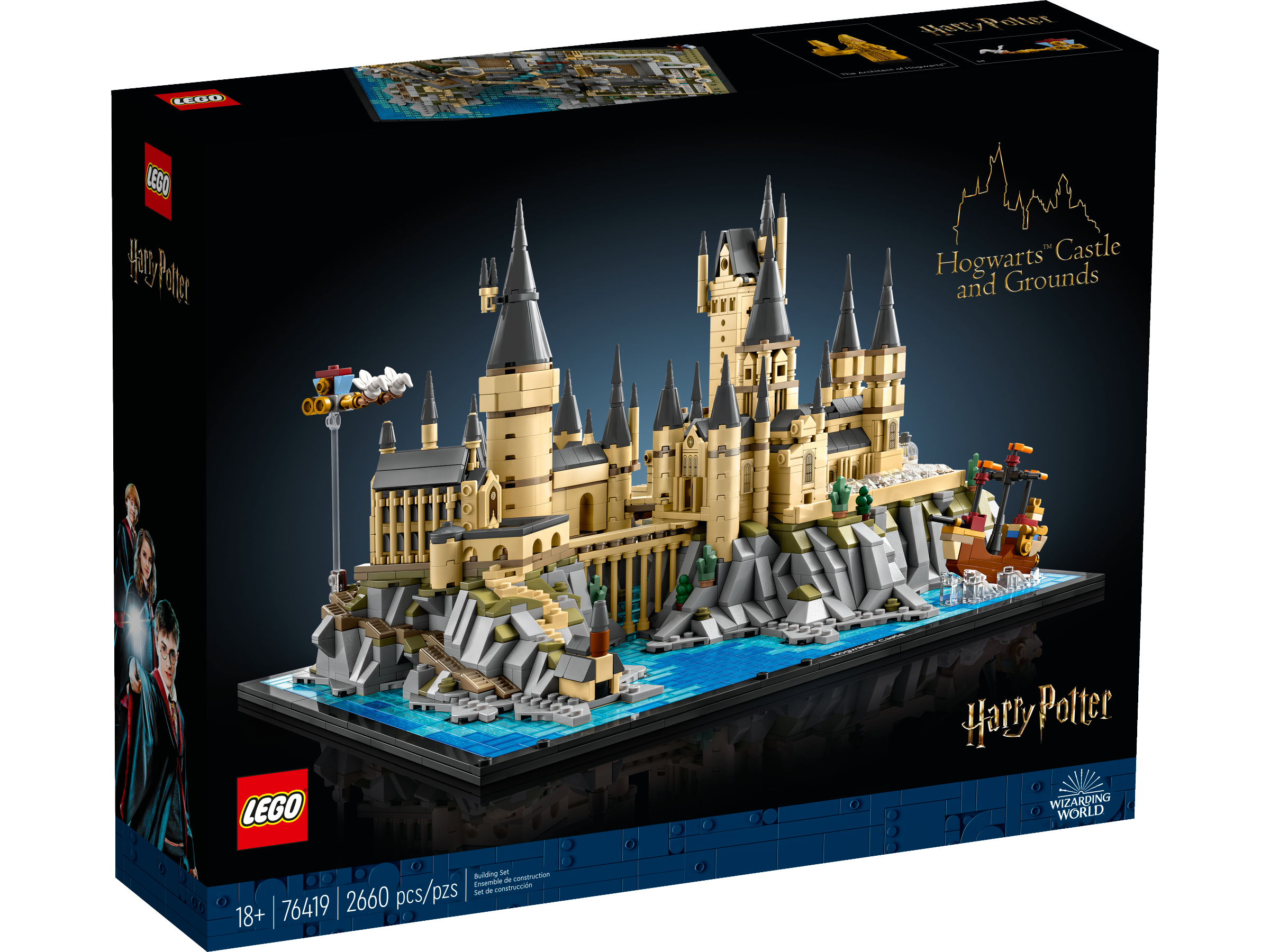 Schloss Hogwarts™ mit Schlossgelände 76419
