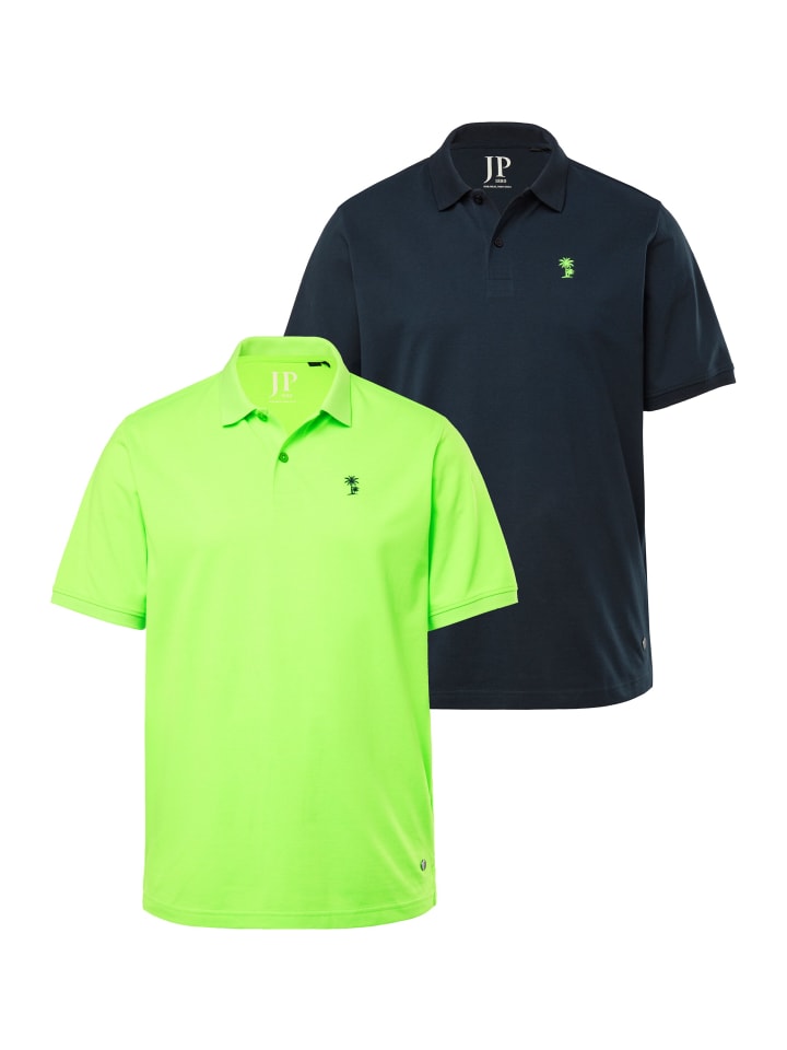 JP1880 Poloshirt in neon green günstig kaufen