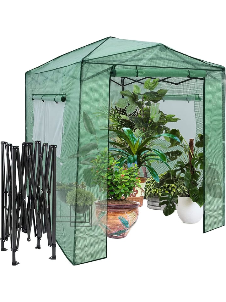 COSTWAY Pflanzenhaus 180x250x230cm in Grün günstig kaufen onesize