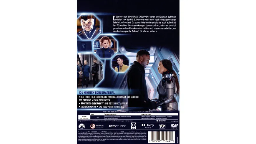STAR TREK: Discovery - Staffel 4  [5 DVDs]