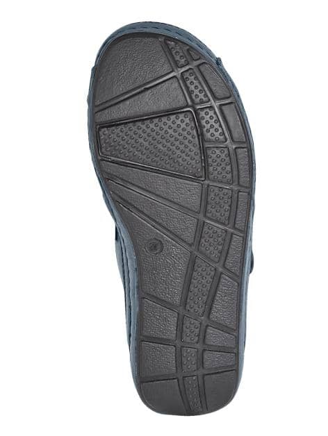 Klettslipper in zweifarbiger Optik
