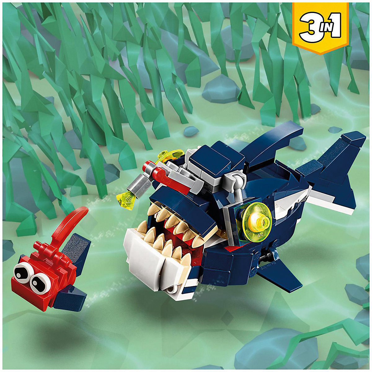 LEGO® Creator 3-in-1 31088 Bewohner der Tiefsee