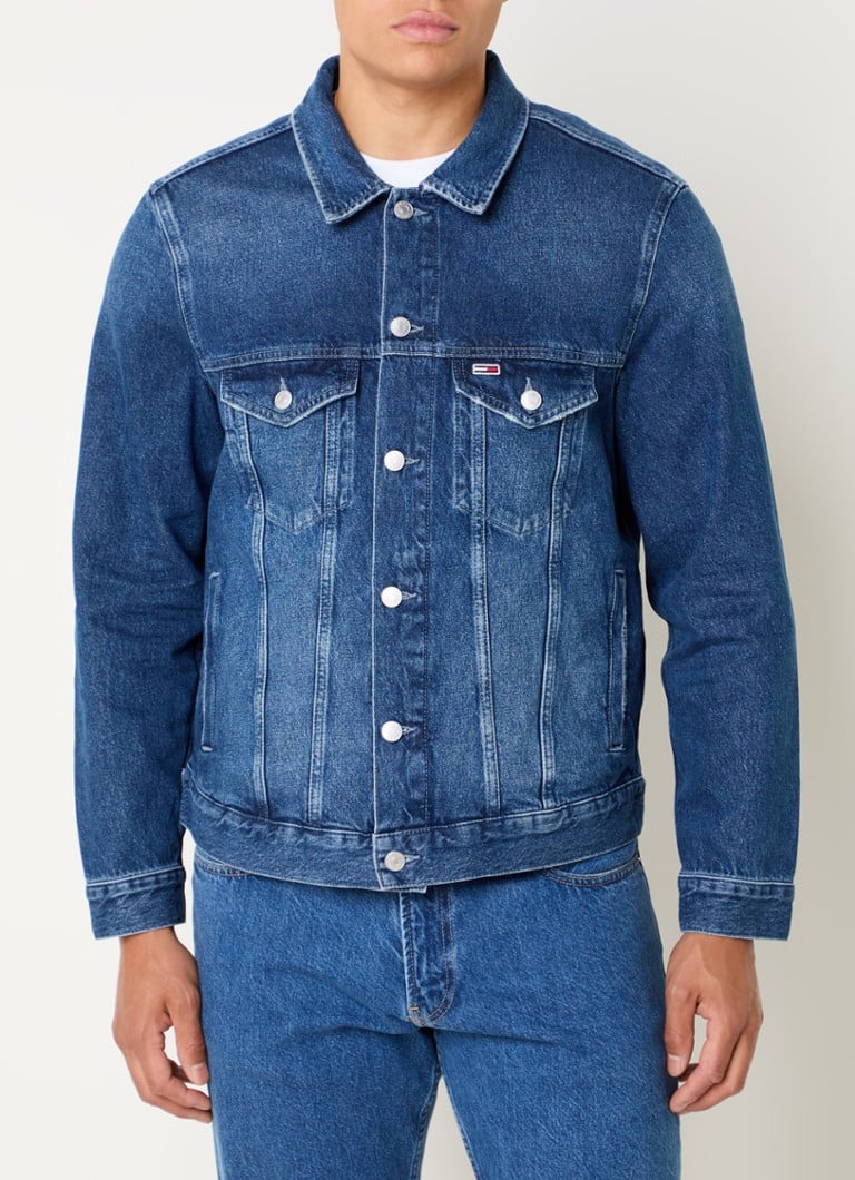 Tommy Hilfiger Ryan teksas jakna s džepovima na prsima i sa strane