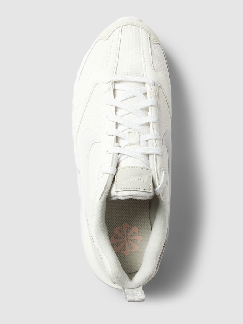 Sneaker mit Label-Details in beige