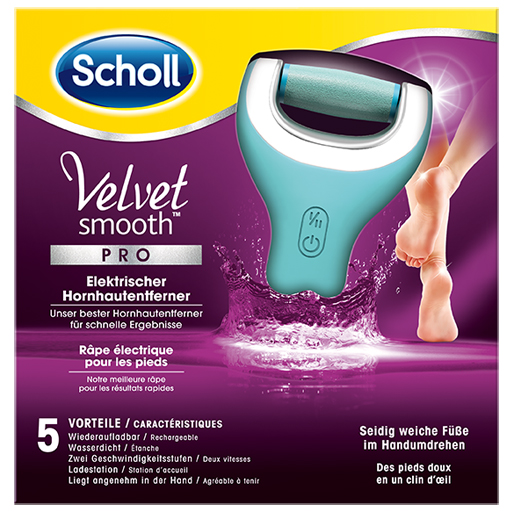 SCHOLL Velvet smooth Pedi Pro  1 St