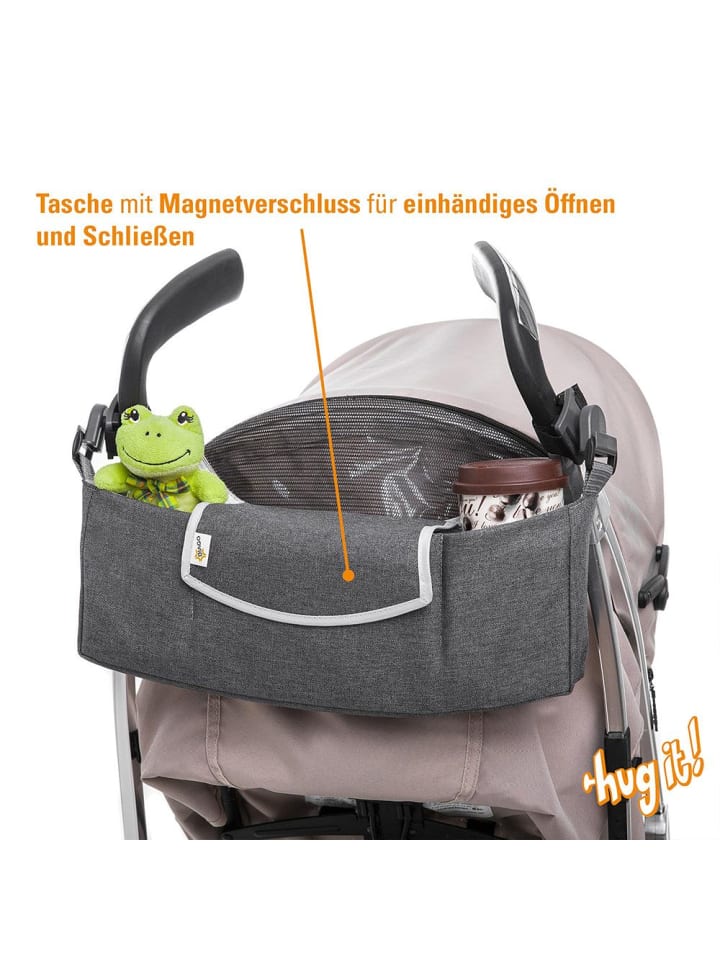DIAGO Kinderwagen-Organizer Hug it! Universal   Befestigungssystem in schwarz günstig kaufen onesize