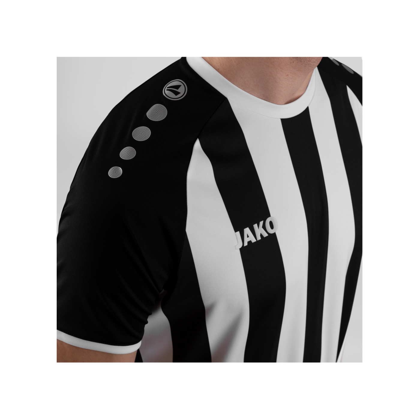 JAKO Inter Trikot Schwarz Weiss F814