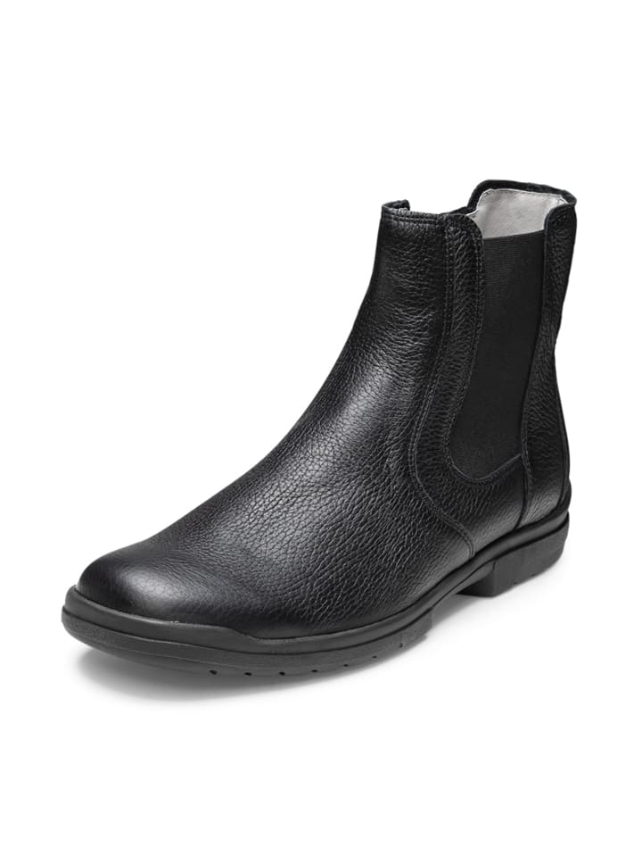 VITAFORM Hirschleder Stiefeletten in schwarz günstig kaufen