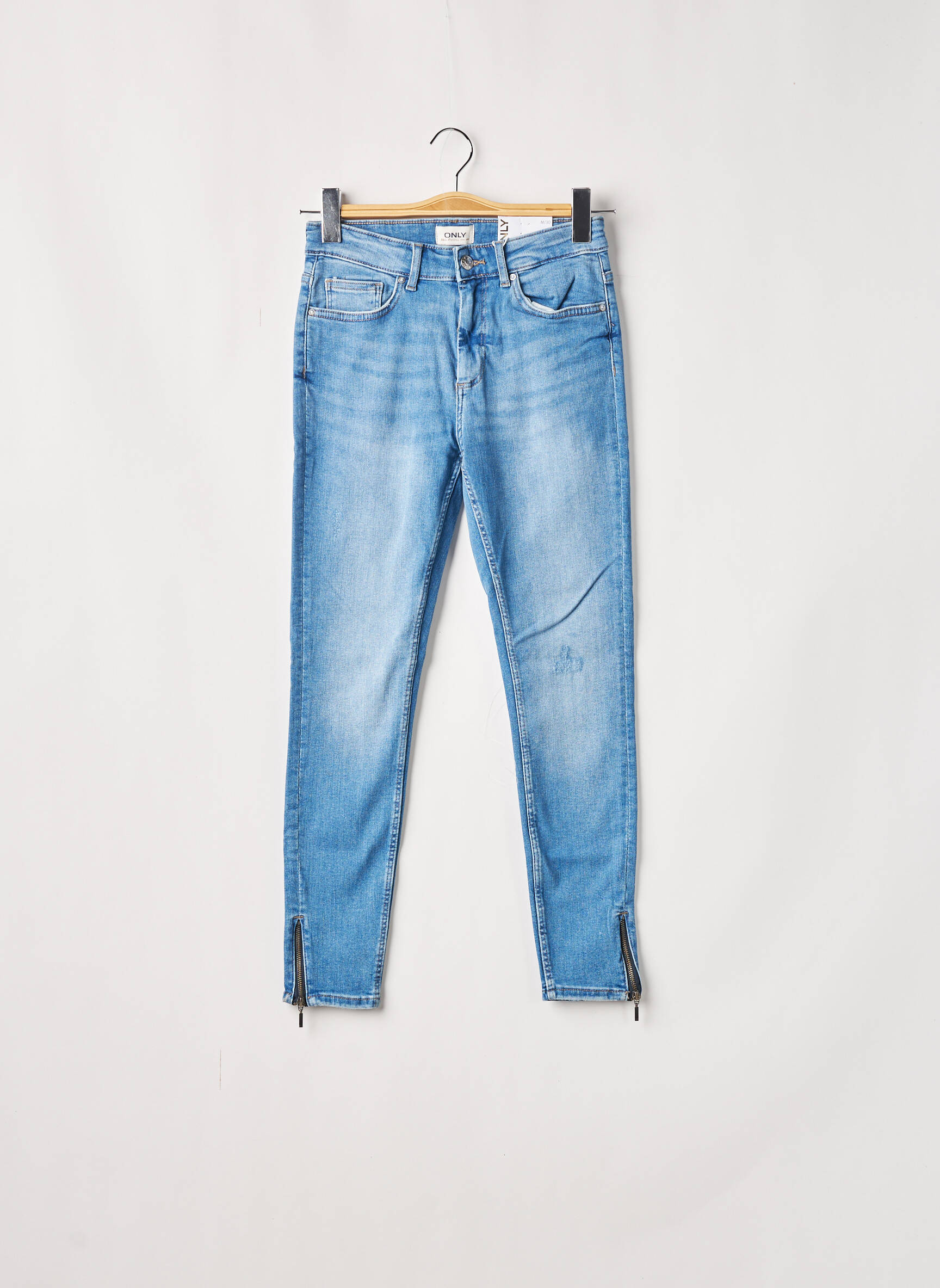Only Jeans Skinny Femme couleur bleu