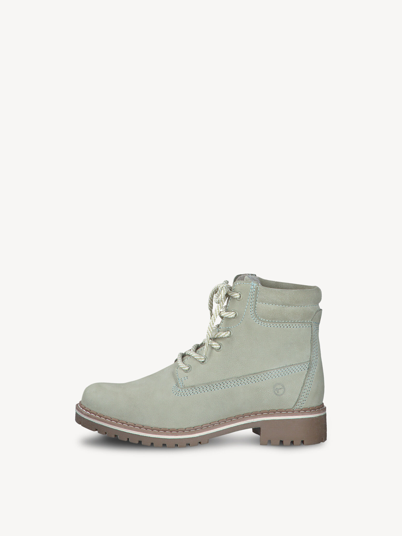 Bottine en cuir - vert