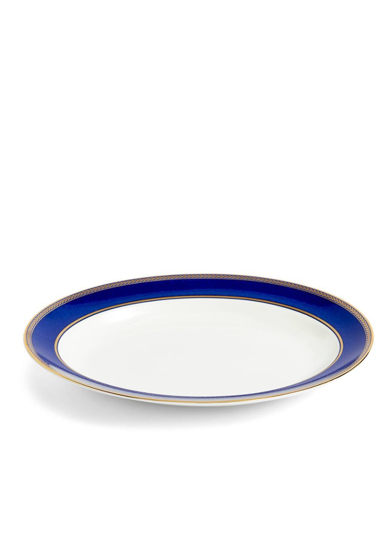 Tavă ovală Wedgwood Renaissance aurie, 28 cm