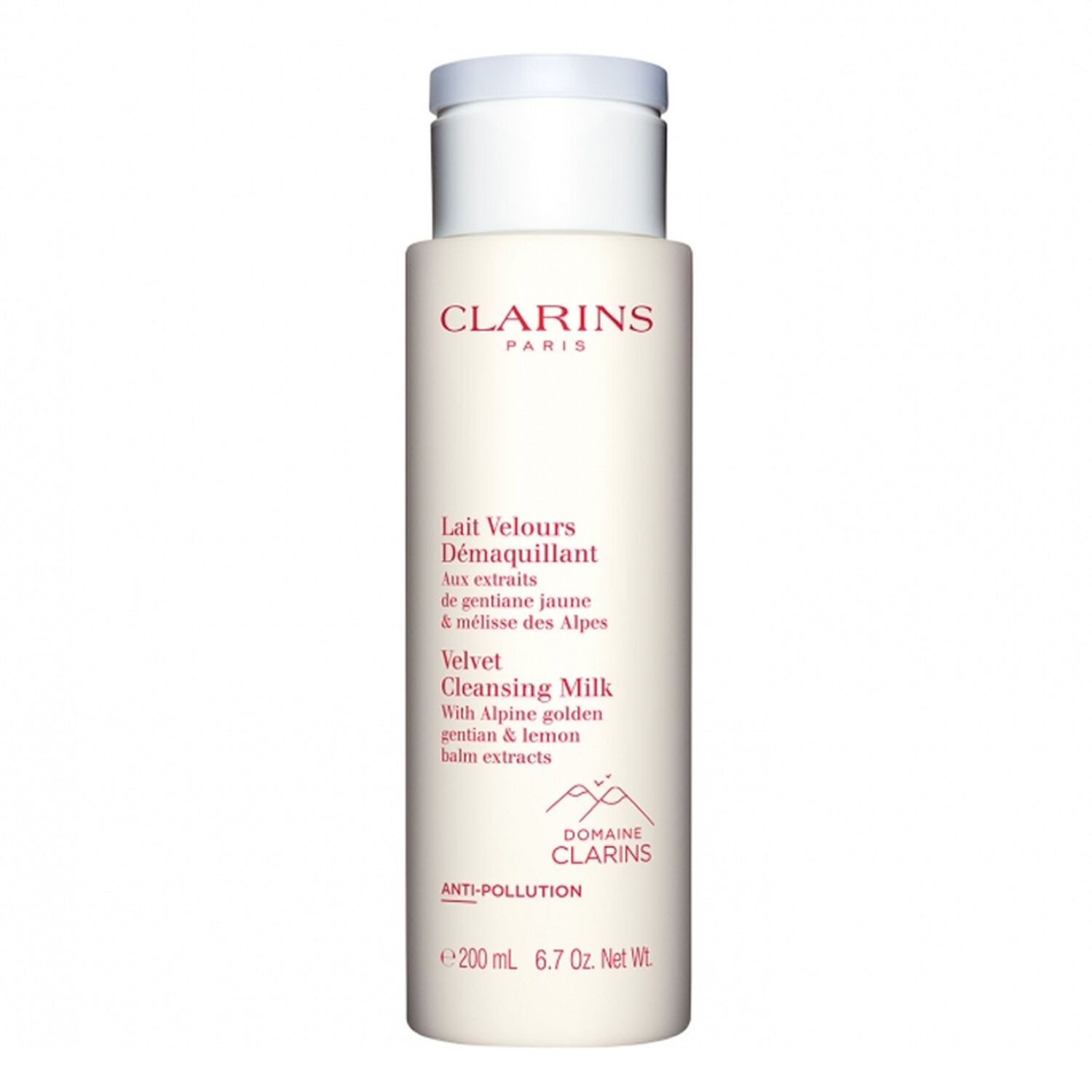 Clarins Lait Velours Démaquillant Onctueux et Non Gras