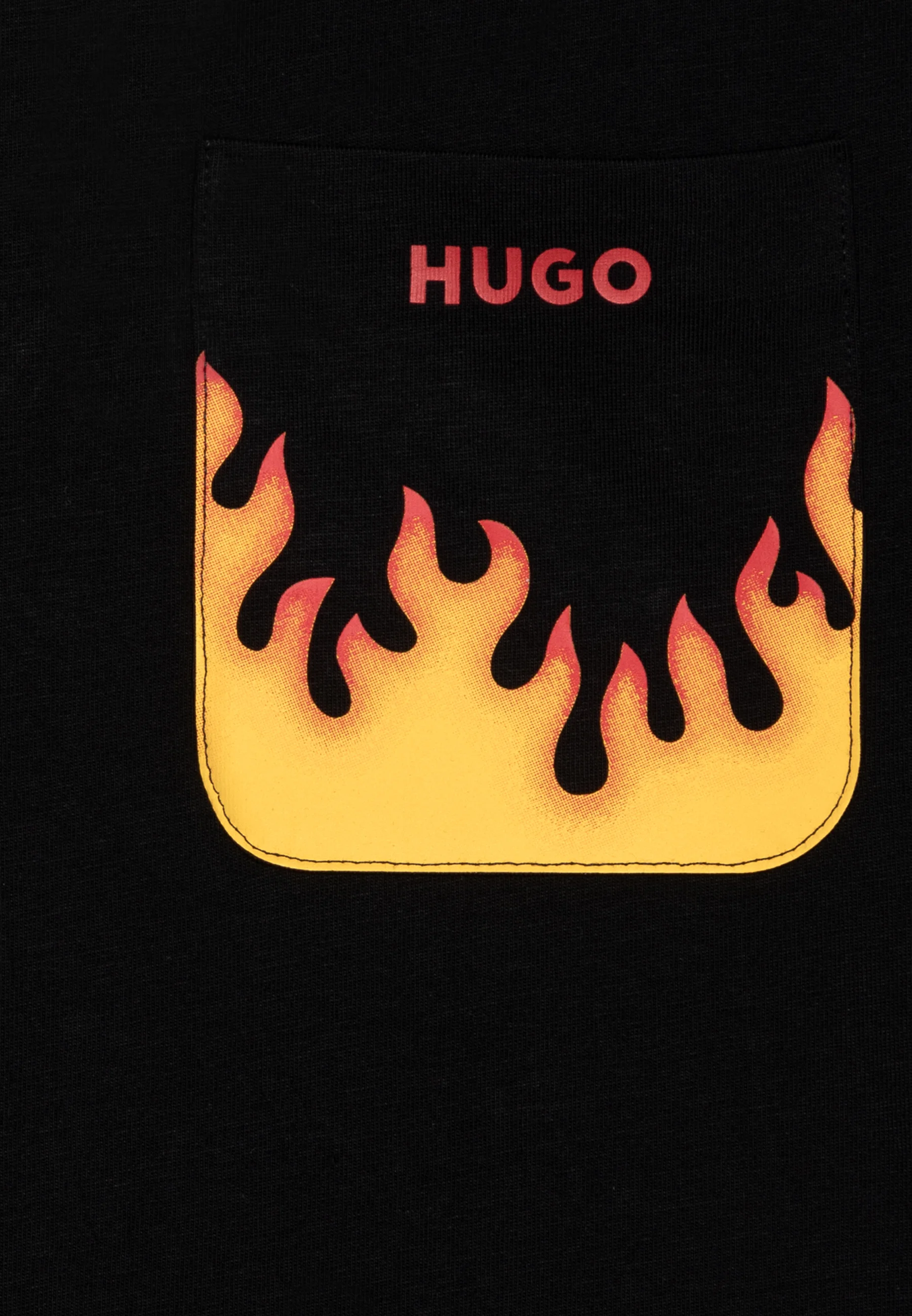 HUGO Kids SLEEVES TEE - Camiseta con estampado