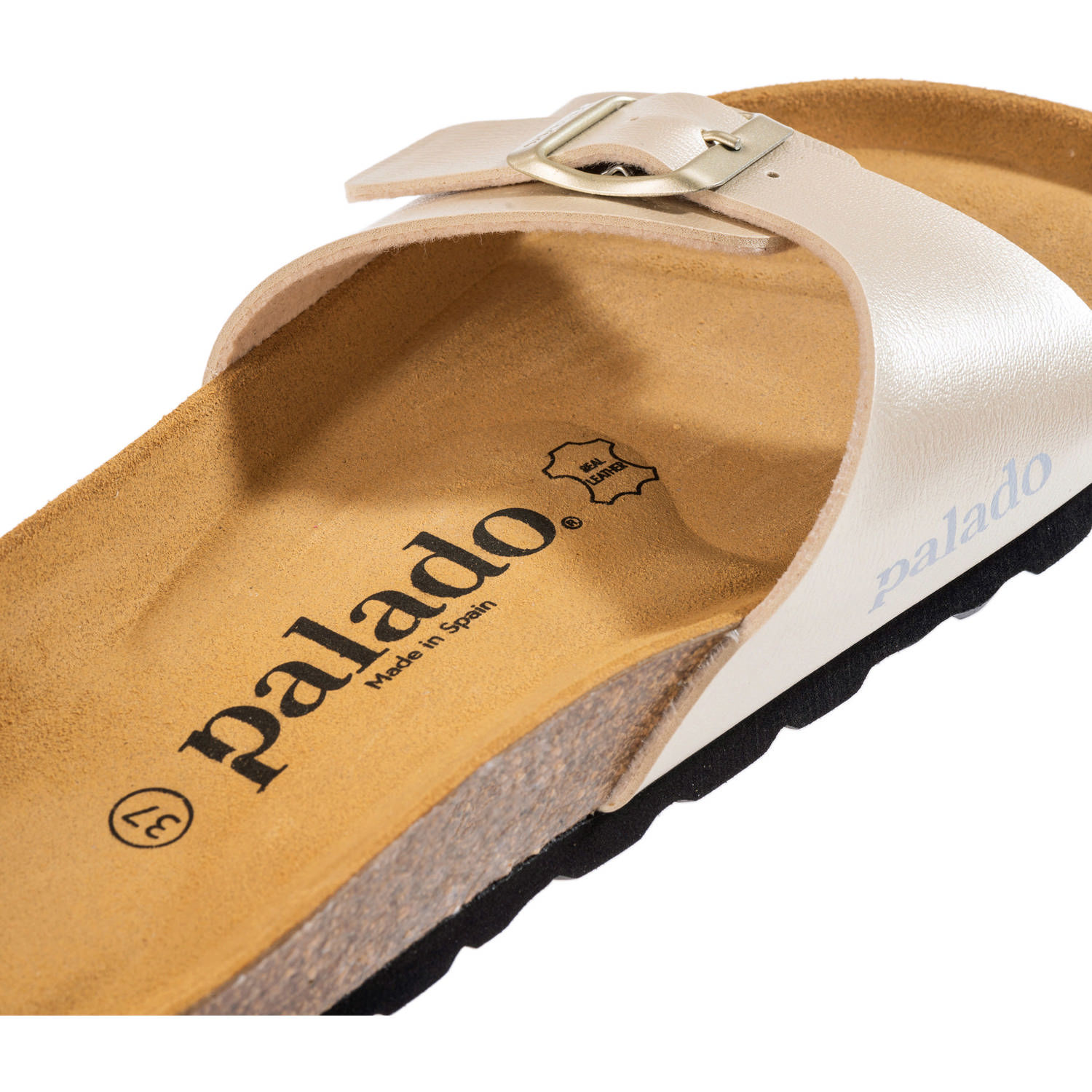 Palado Malta Metallic, Pantoletten, Damen, Gold Metallic