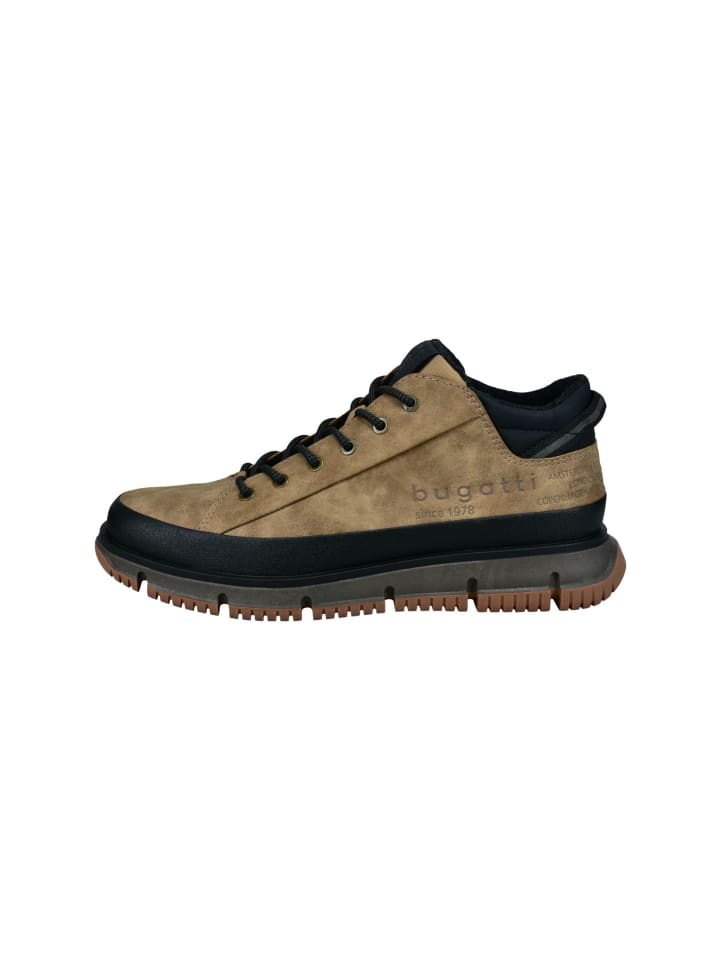 Bugatti Schnürstiefel in beige günstig kaufen 44