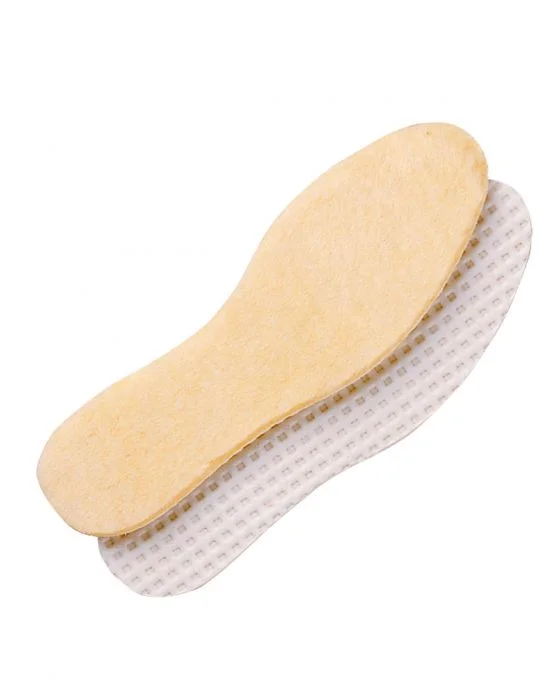Lot de 2 paires de semelles moelleuses et chaudes Thermolactyl