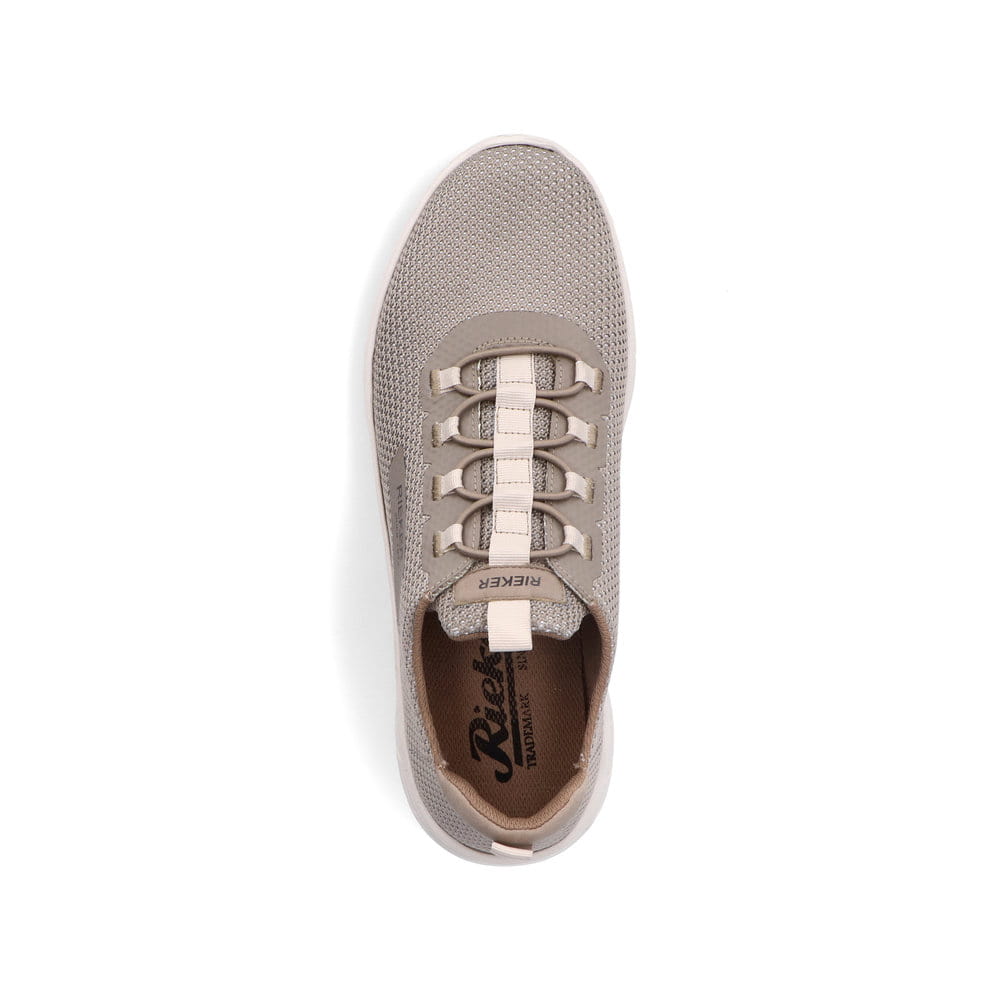 Rieker Herren Slipper hellbeige