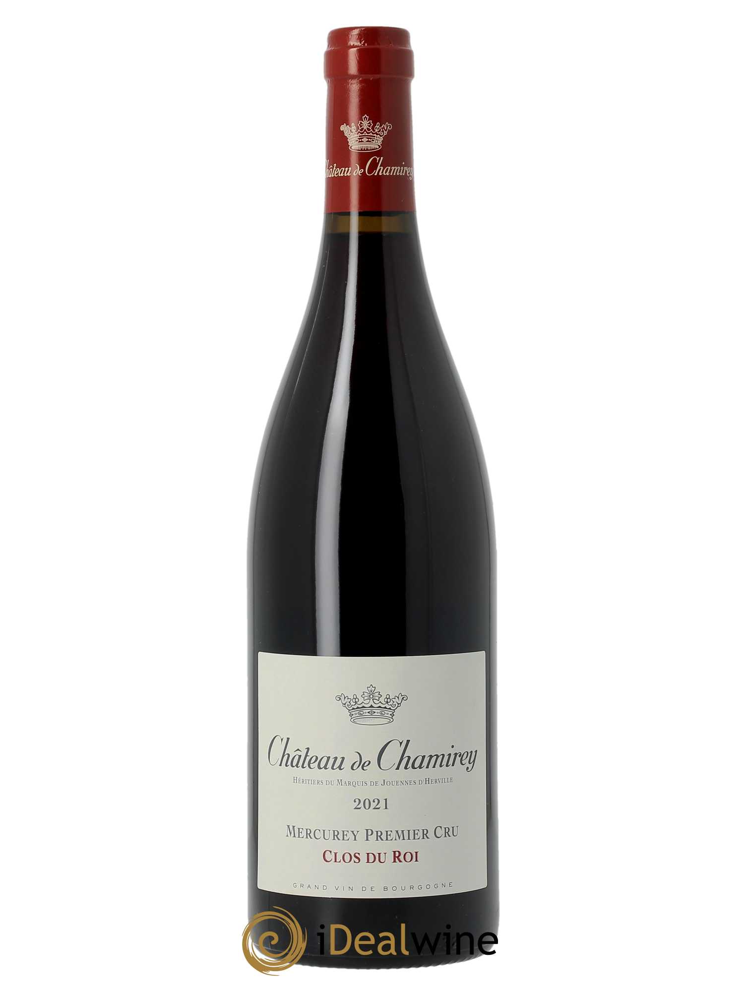 Mercurey 1er Cru Clos du Roi Château de Chamirey  2021 - Lot de 1 Bouteille