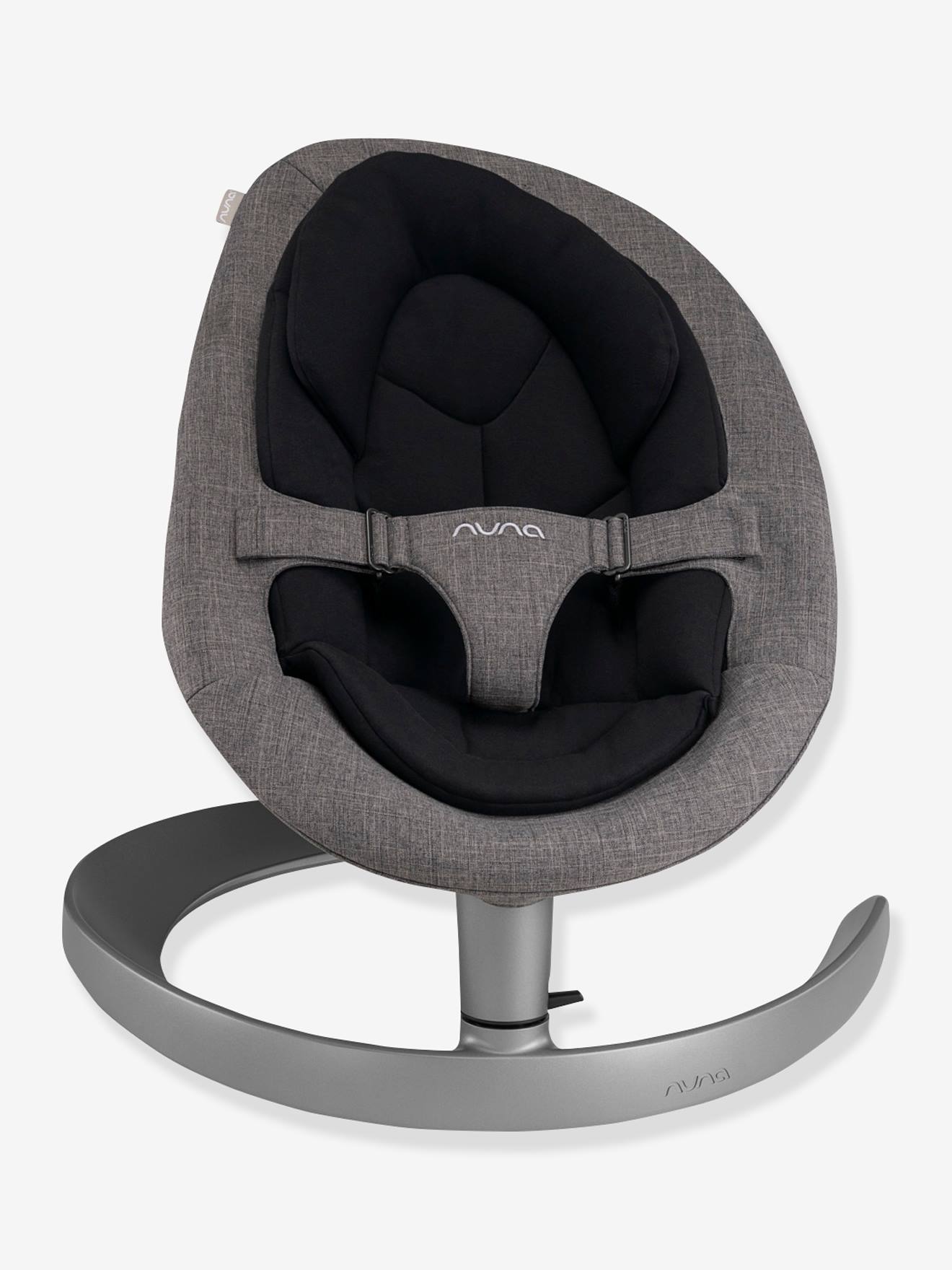Transat évolutif NUNA Leaf Grow avec arche de jeux beige foncé (biscotti)