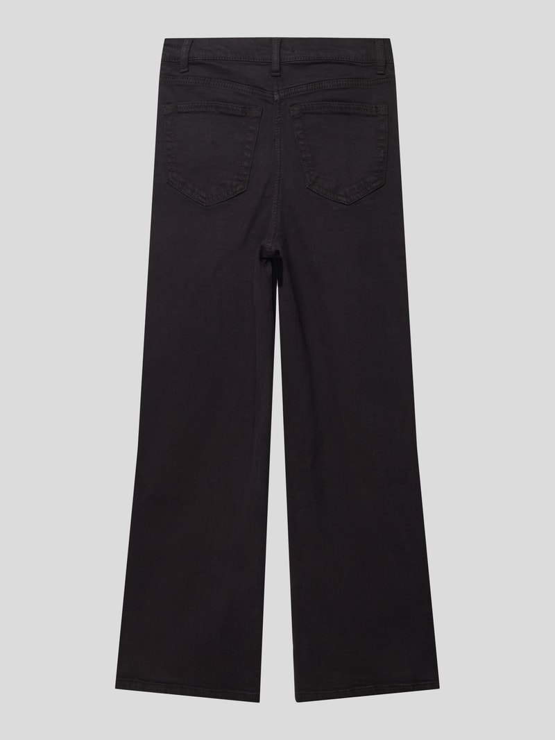 Slim Fit Jeans mit Stretch-Anteil in schwarz