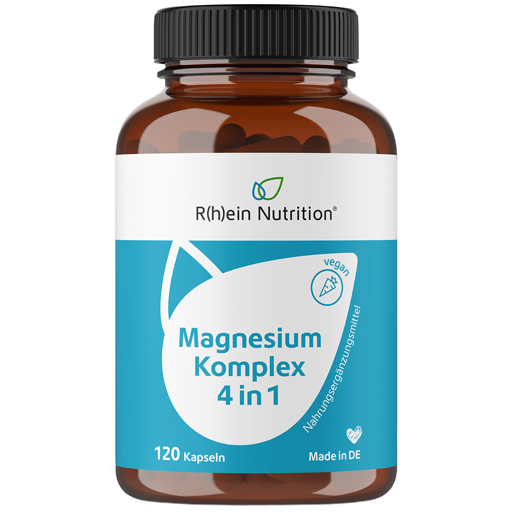 MAGNESIUM KOMPLEX 4in1 hochdosiert vegan Kapseln  120 St  Kapseln