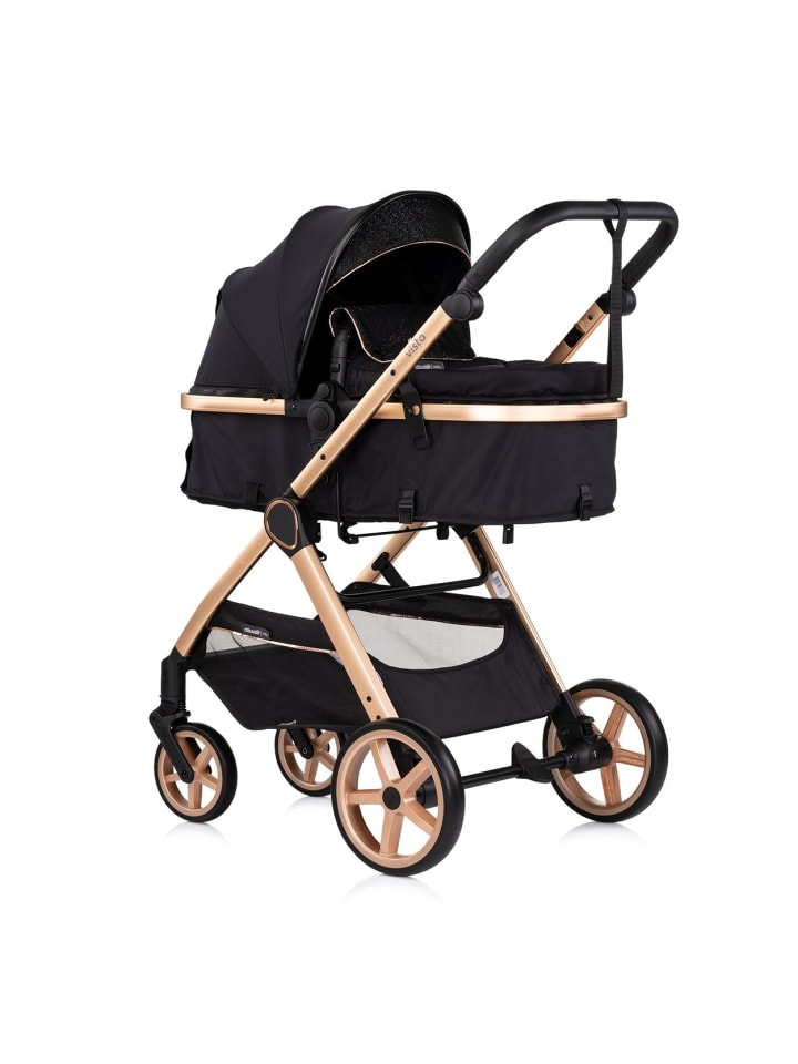Chipolino Kombikinderwagen 2 in 1 Vista in schwarz günstig kaufen onesize