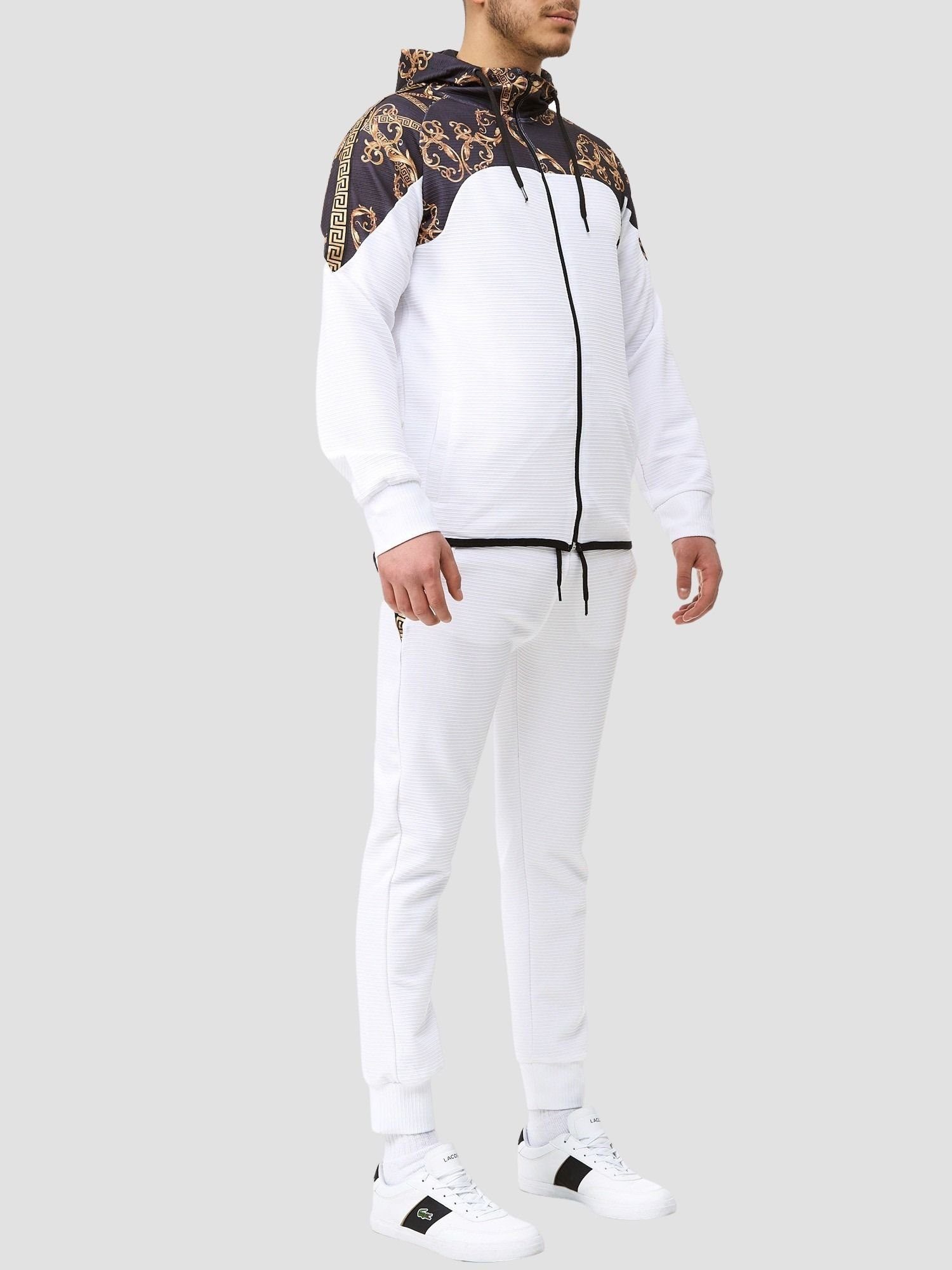 John Kayna Jogginganzug Herren Jogginganzug Sportanzug Männer Trainingsanzug Sportbekleidung (Sportanzug Jogger Trainingsanzug), Fitness Freizeit Casual