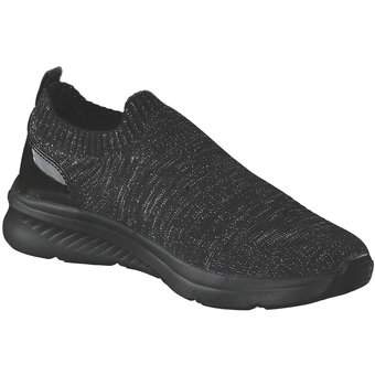 Charmosa Slipper in schwarz