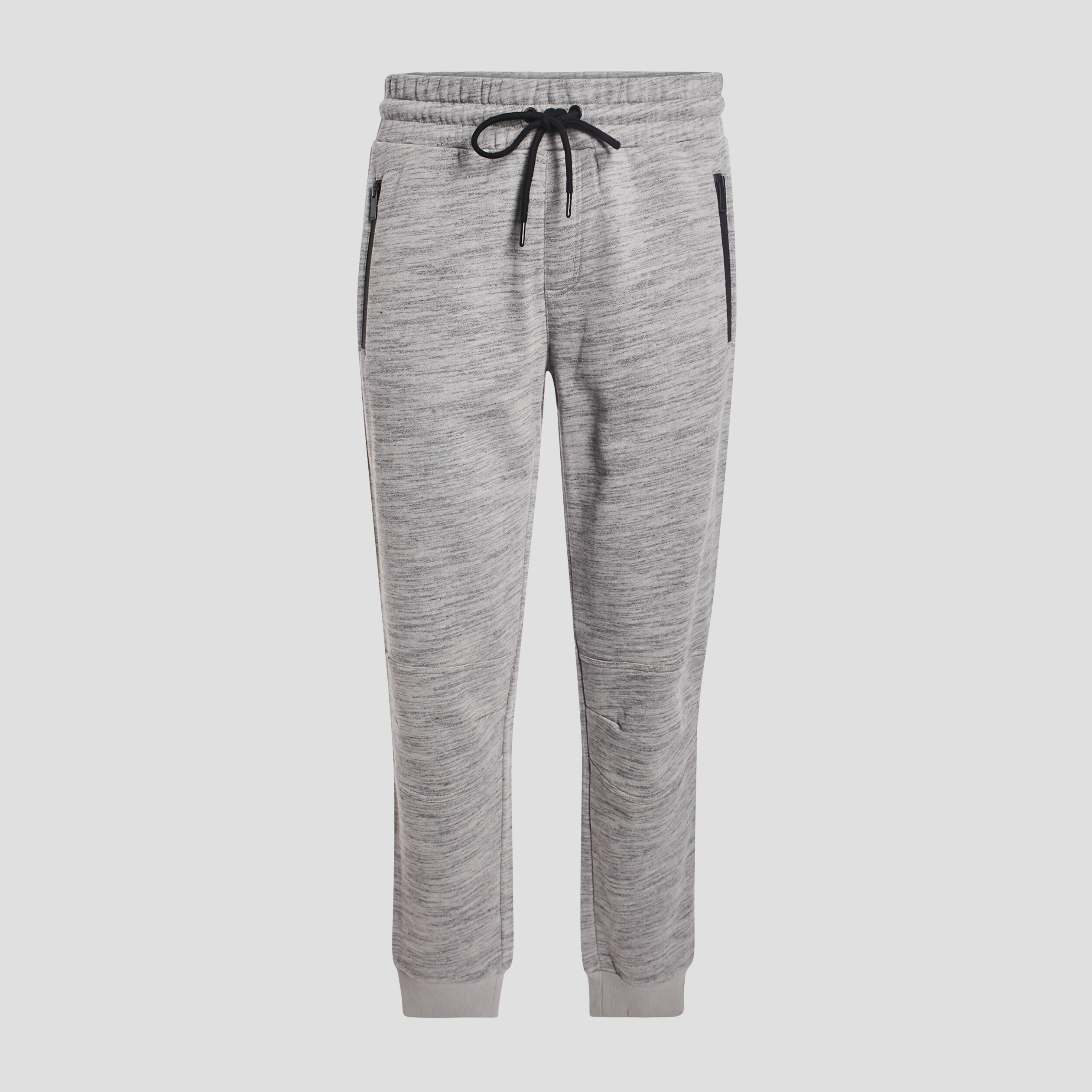 Pantalon jogging taille élastiquée gris homme | La Halle
