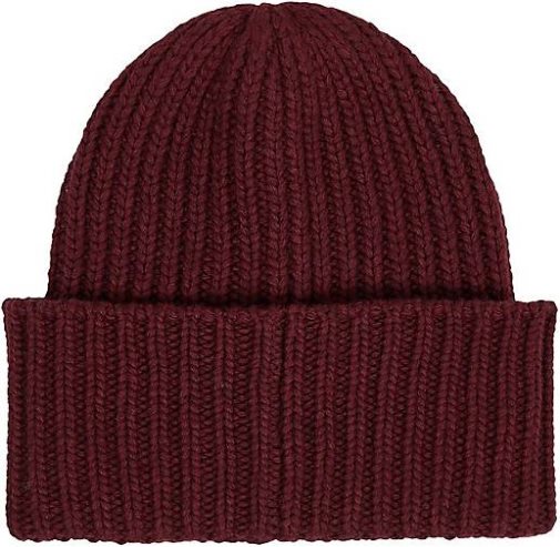 TOMMY HILFIGER Damen Strickmütze mit Wolle und Kaschmir LIMITLESS CHIC BEANIE