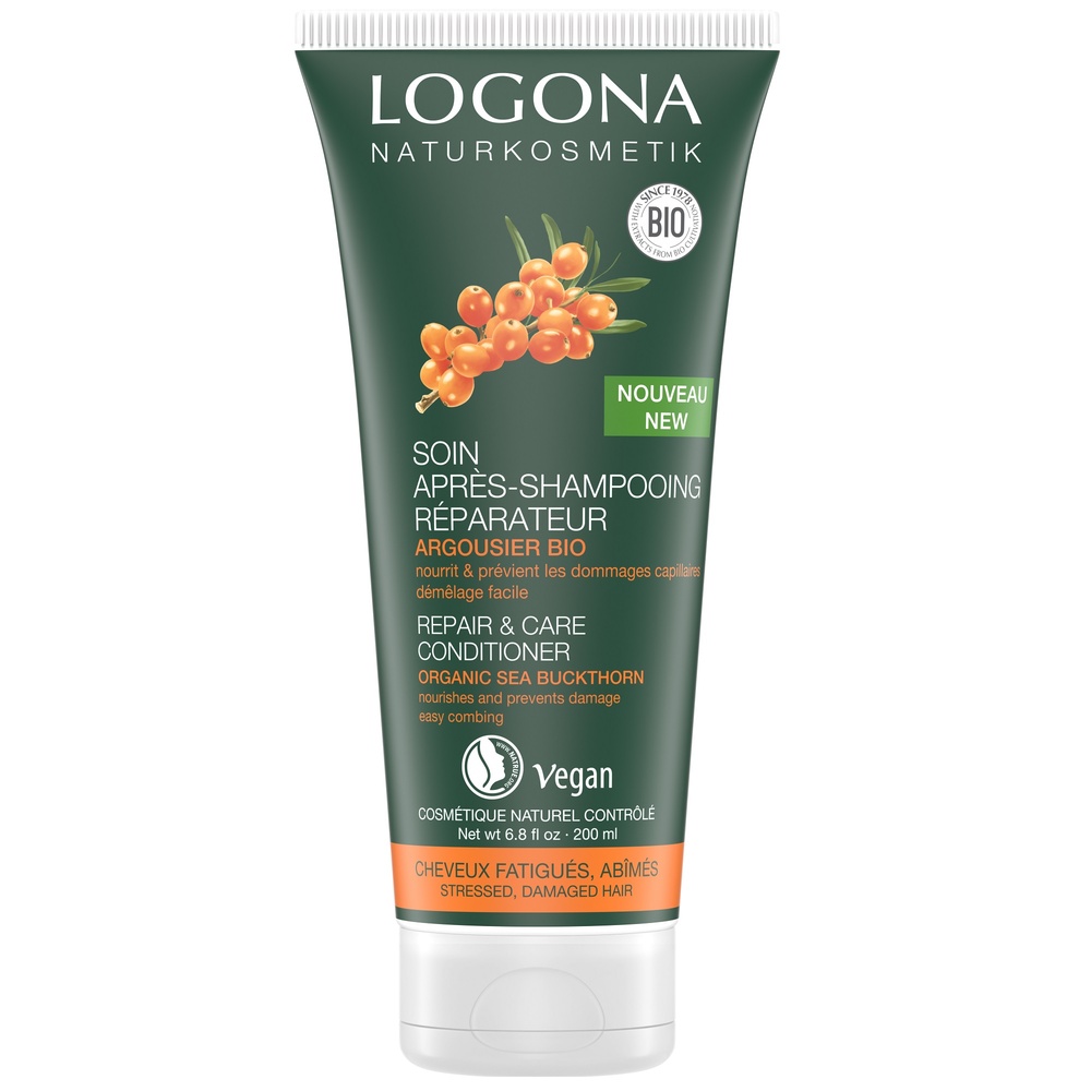 logona Soin après shampooing reparateur argoursier, 200ml Après shampooing