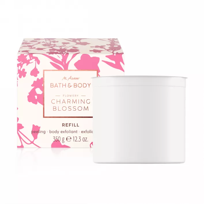 BATH & BODY CHARMING BLOSSOM Refill Cup Körperpeeling