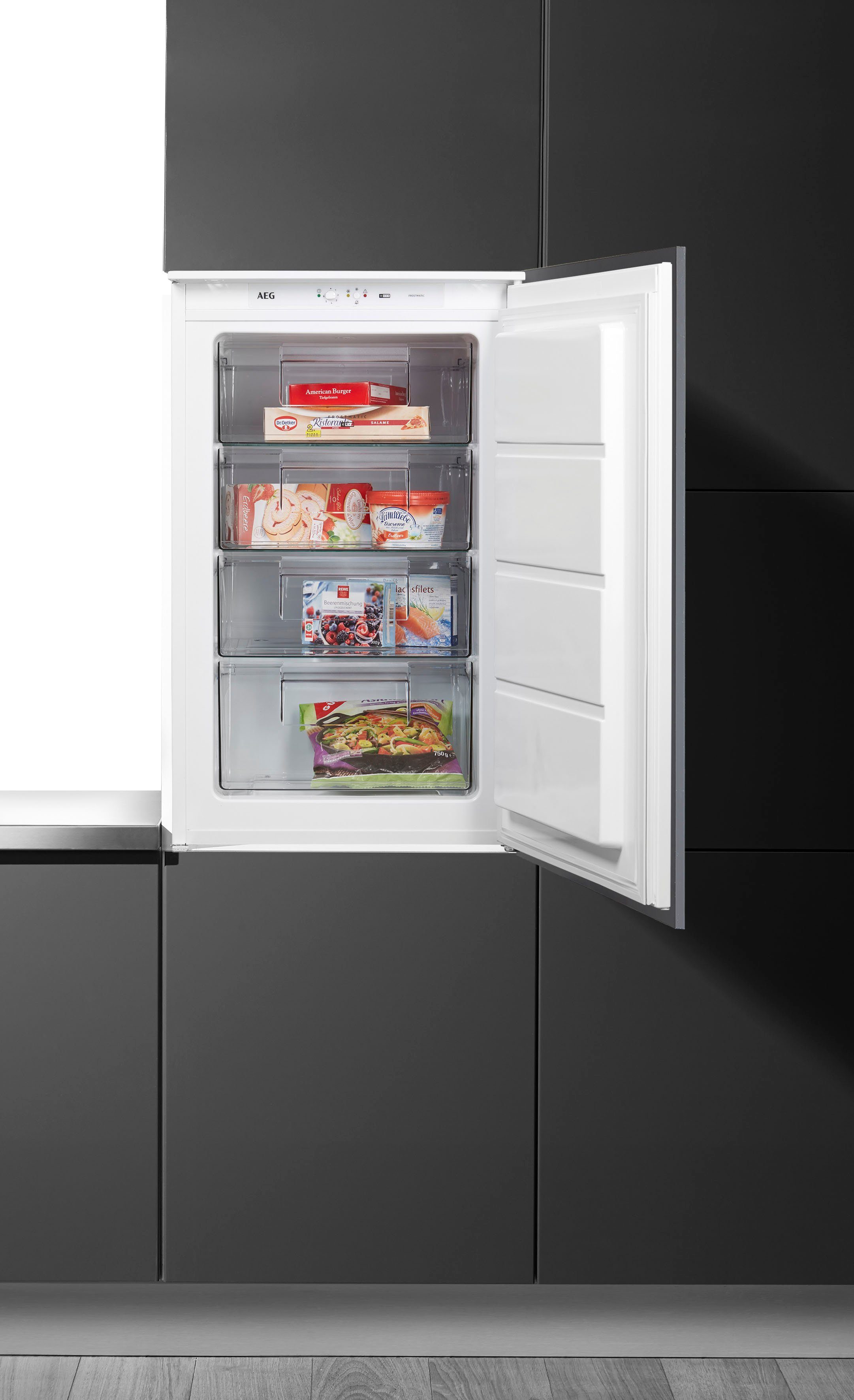 AEG Einbaugefrierschrank ABB688E1LS, 87,3 cm hoch, 56 cm breit