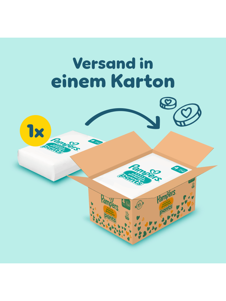 Pampers Pampers Premium Protection Pants Größe 4, 168 Windeln, 9kg-15kg günstig kaufen 4