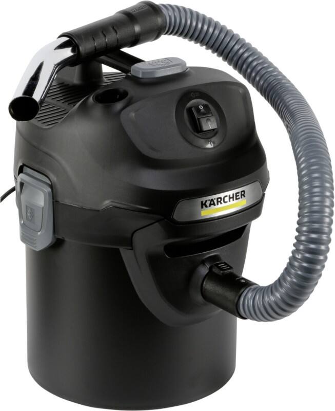 Kärcher Trockensauger AD 2 Fireplace Schwarz Beutellos 14 L