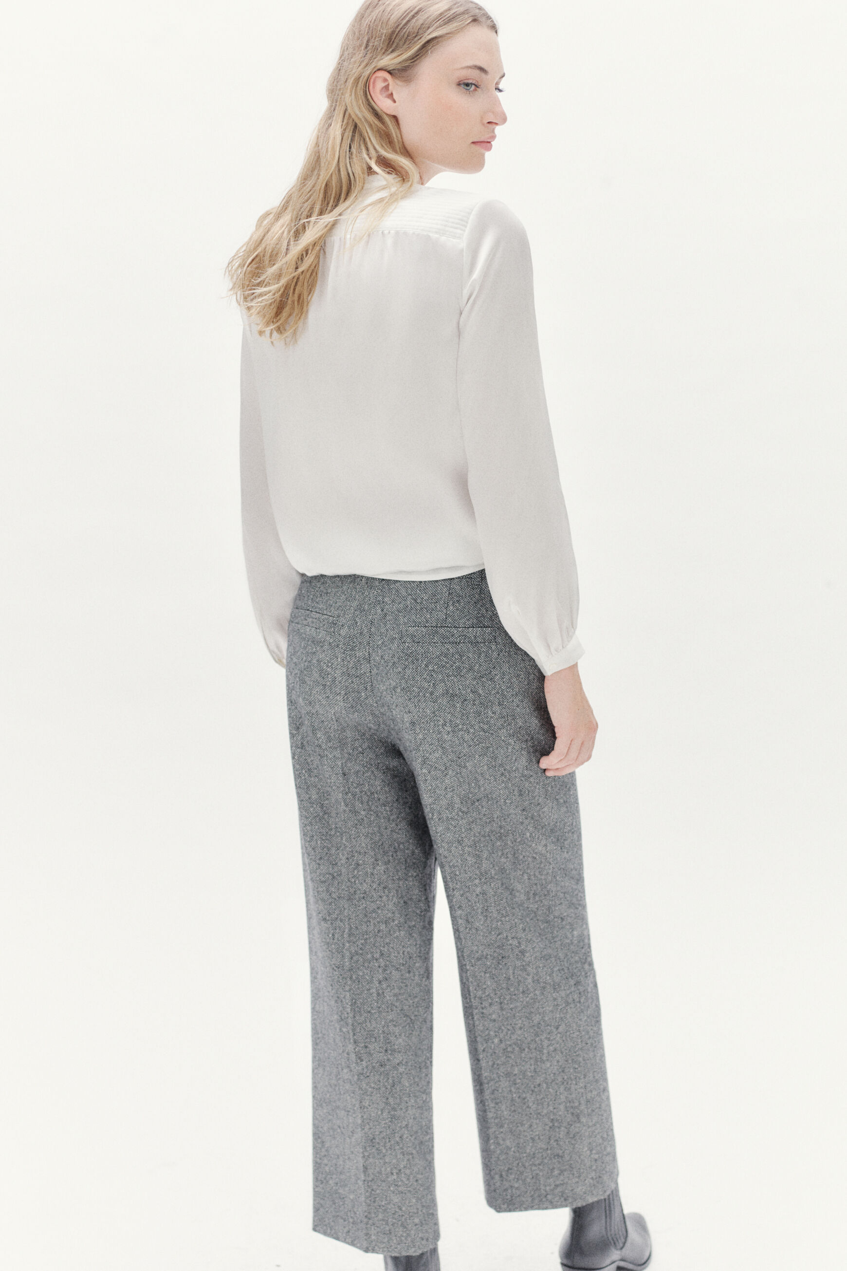 pantalon gavin gris fonce femme