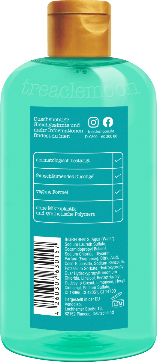 Duschgel taste the beach life, 375 ml