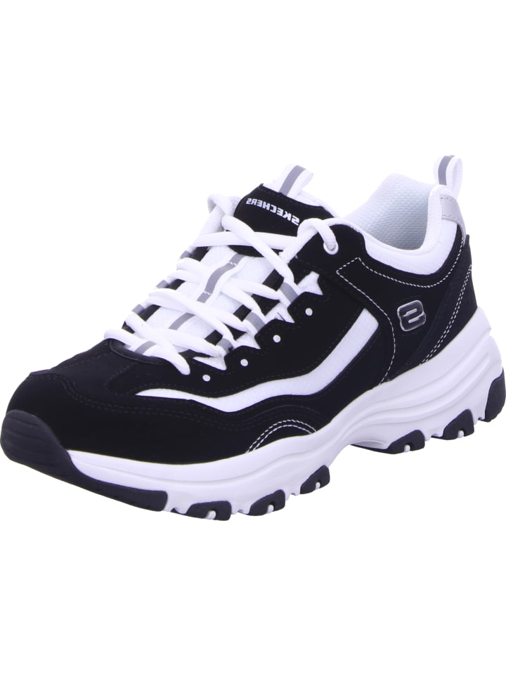 Skechers Schnürhalbschuh in schwarz günstig kaufen