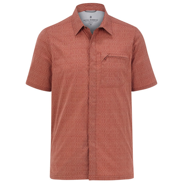 MISSION DOBBY S/S Herren - Outdoor Hemd