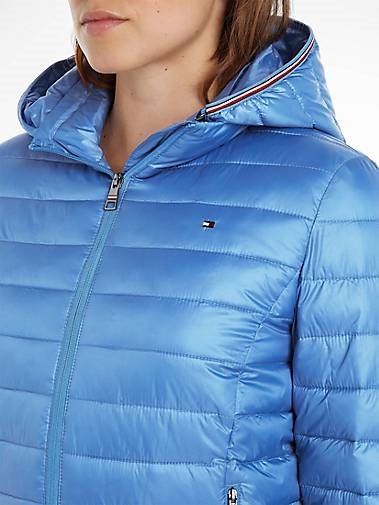 TOMMY HILFIGER Damen Übergangsjacke LW PADDED GLOBAL STRIPE