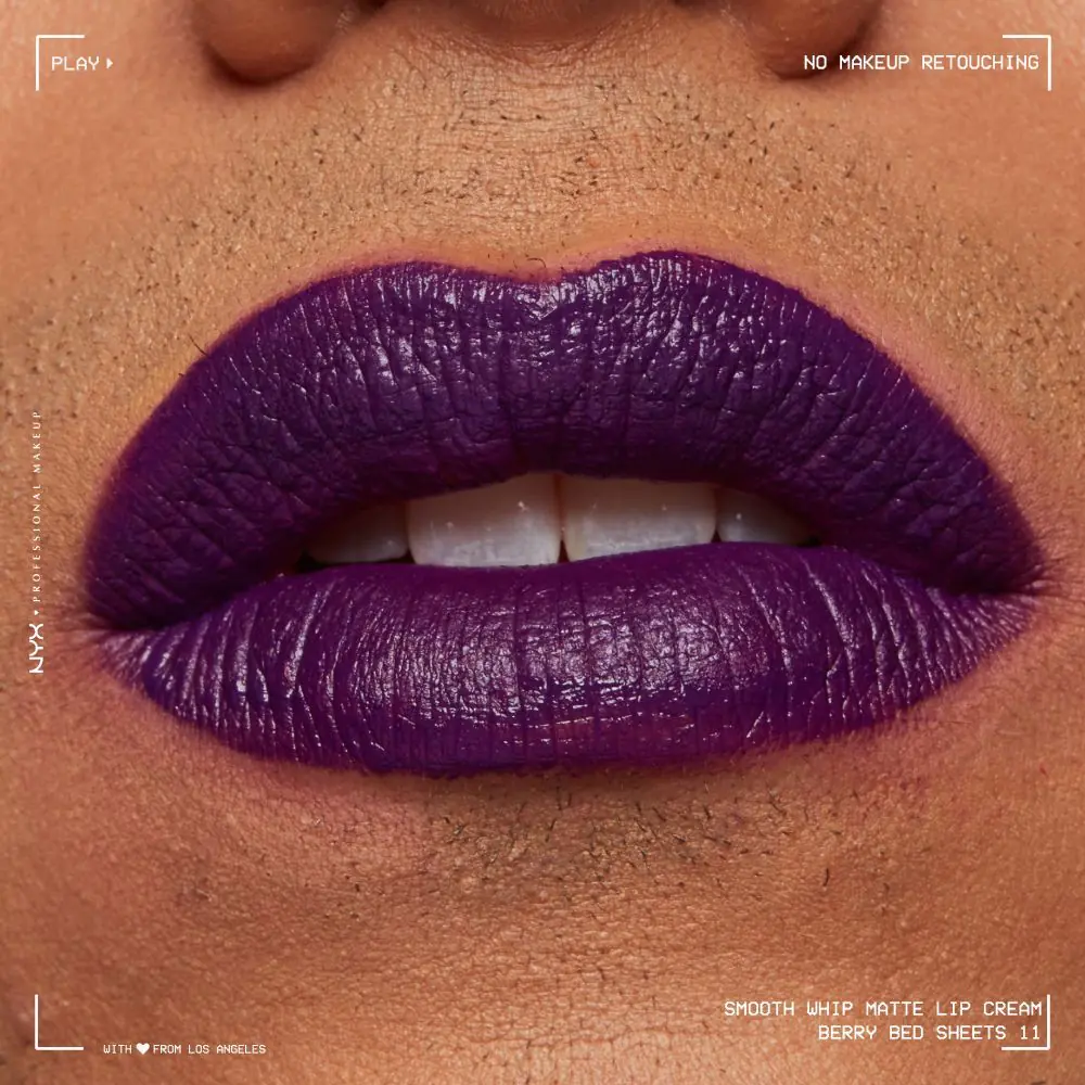 NYX Smooth Whip Matte Lip Cream Pomada do ust Berry Bed Sheets