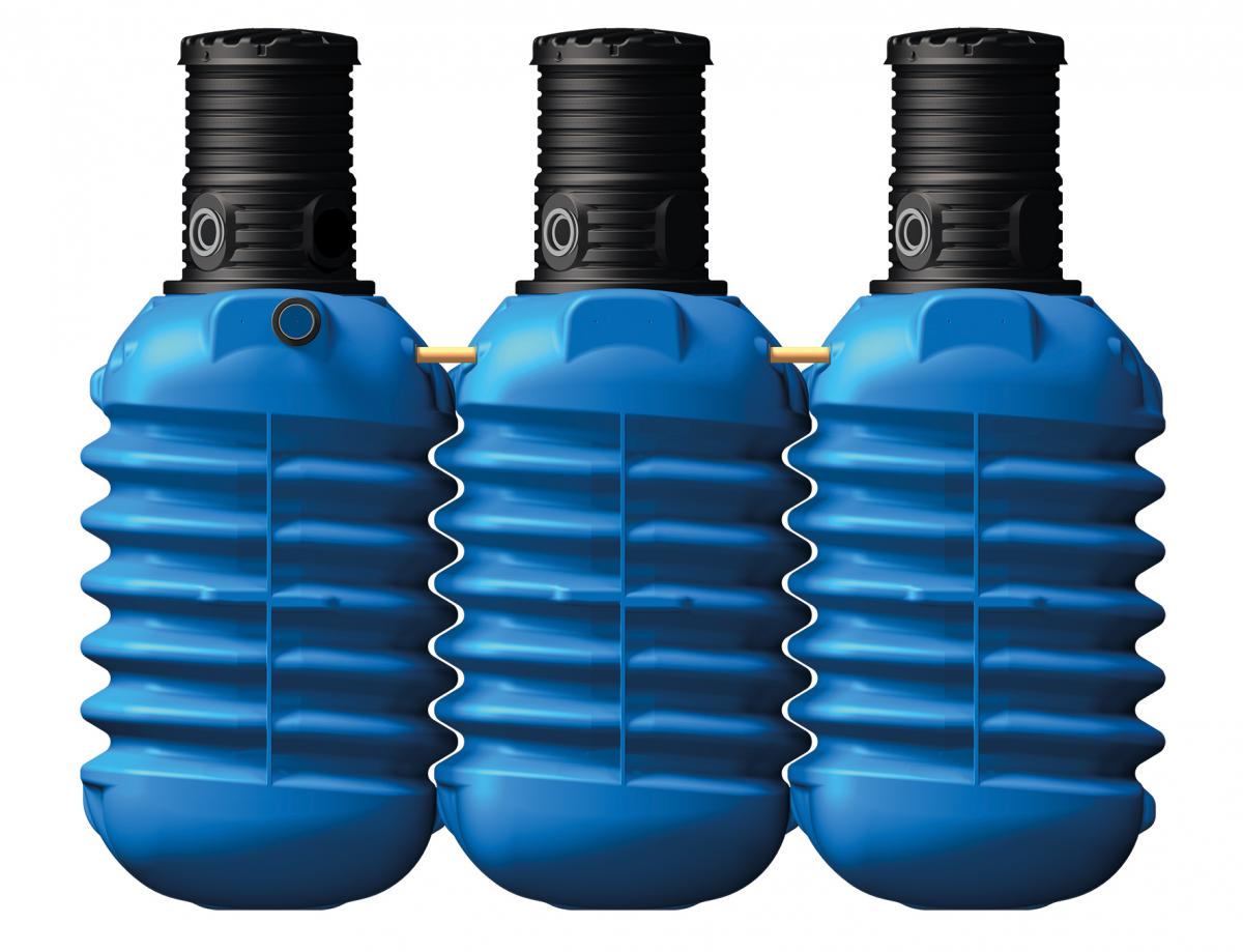 4rain MODULARIS Erdtank 7.500 L inkl. Schachtverlängerung