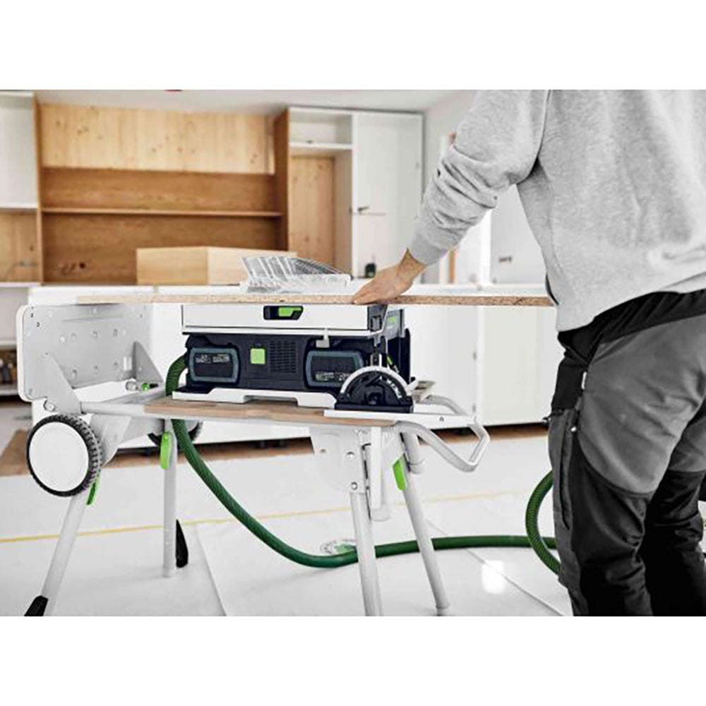 FESTOOL CSC SYS 50 18 V 168 mm Serra sem fio Systainer 5.2 Ah Bluetooth Conjunto 577376