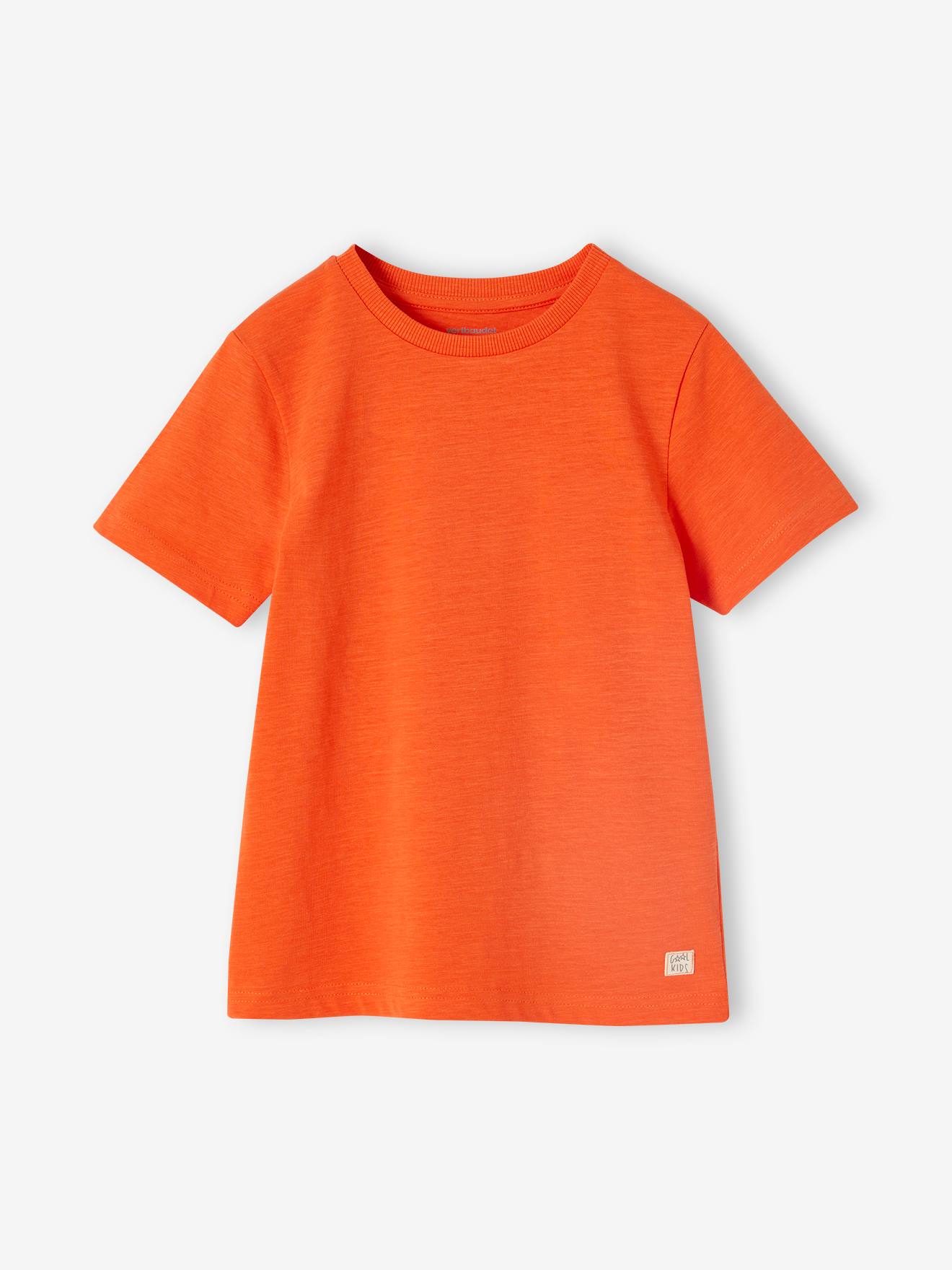Vertbaudet Jungen T-Shirt BASIC, personalisierbar Oeko-Tex - türkis