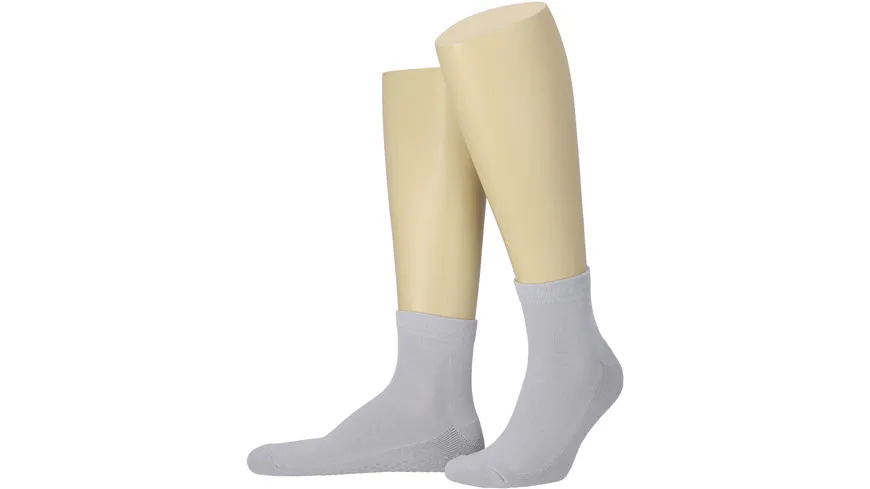 MOVE UP Herren Homesocken mit ABS grau