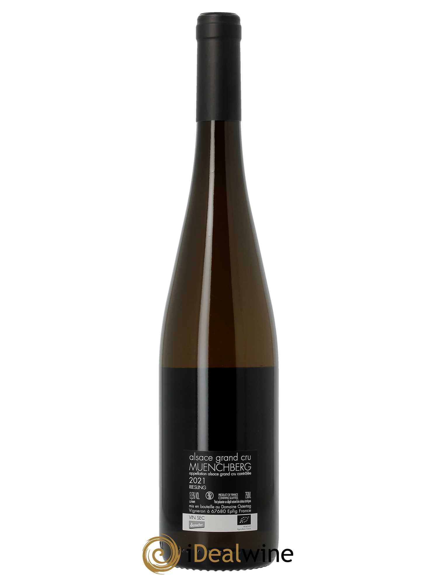 Riesling Grand Cru Muenchberg Ostertag (Domaine)  2021 - Lot de 1 Bouteille